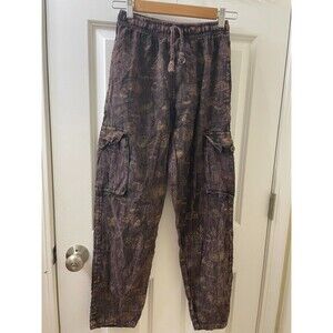 MEXICALI BLUES Woodland Festival WOMEN Mushroom BROWN CARGO Pants S